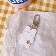 Fashion cute heart shaped bear pendant bag jewelry girl keychainpicture18