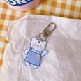 Fashion cute heart shaped bear pendant bag jewelry girl keychainpicture19