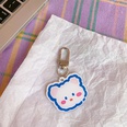 Fashion cute heart shaped bear pendant bag jewelry girl keychainpicture22