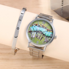Cartoon animals bird pattern cute trend creative quartz watch wholesale