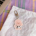Fashion cute heart shaped bear pendant bag jewelry girl keychainpicture28