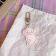 Fashion cute heart shaped bear pendant bag jewelry girl keychainpicture29