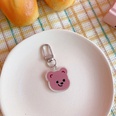 cute doublesided bear acrylic keychain girl airpods pendantpicture11