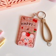 Cartoon cute tiger creative student key chain card sleeve protectivepicture13
