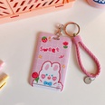 Cartoon cute tiger creative student key chain card sleeve protectivepicture14