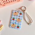 Cartoon cute tiger creative student key chain card sleeve protectivepicture16
