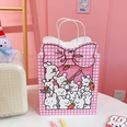 Cute simple cartoon cute bear paper portable shopping packaging bagpicture12