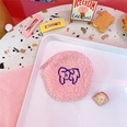 simple cute plush cosmetic cloud smile bear wash makeup storage bagpicture12