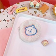 simple cute plush cosmetic cloud smile bear wash makeup storage bagpicture13