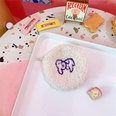 simple cute plush cosmetic cloud smile bear wash makeup storage bagpicture16