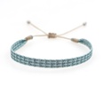 Bohemian lake blue series tila beads handbeaded small braceletpicture14