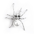 fashionable metal imitation pearl spider insect corsage alloy brooch clothing accessoriespicture11