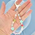 New bohemian natural shell star smiley face shoulder bag keychainpicture11