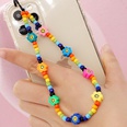 bohemian style rainbow beaded smiley flower antilost mobile phone chainpicture12