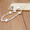 new pendant heart striped beads antilost mobile phone lanyardpicture12