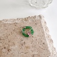 Korean pearl crystal zircon ring fashion elastic pearl ringpicture13