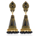 fashion droping oil wishing bell pendant earrings ethnic style alloy earringspicture14