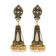 fashion droping oil wishing bell pendant earrings ethnic style alloy earringspicture16