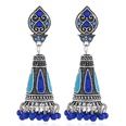 fashion droping oil wishing bell pendant earrings ethnic style alloy earringspicture19