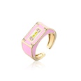 fashion robot shape ring opening adjustable punk style copper jewelrypicture12
