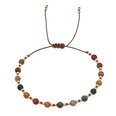 bohemian semiprecious stones miyuki beads friendship rope bracelet femalepicture22