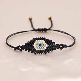 nouveau bracelet oeil de diable turc tiss  la main en perles de verre ethniques miyukipicture11