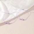 Womens Jewelry Cardboard Bracelet Color Crystal Pendant Twopiece Braceletpicture17