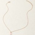 fashion heartshaped pendant necklace color drip oil alloy necklacepicture12