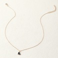 fashion heartshaped pendant necklace color drip oil alloy necklacepicture13