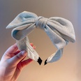 retro bow hairpin solid color headband wholesalepicture13