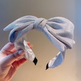 retro bow hairpin solid color headband wholesalepicture14