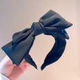 retro multilayer solid color bow hair clip headband wholesalepicture12