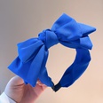 retro multilayer solid color bow hair clip headband wholesalepicture14