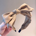 retro multilayer solid color bow hair clip headband wholesalepicture15