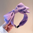 retro multilayer solid color bow hair clip headband wholesalepicture18