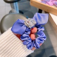 fashion solid color purple inlaid rhinestone bow shaped headband wholesalepicture17