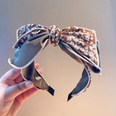 retro flower printing threelayer bow threedimensional hairpin headbandpicture14
