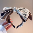 retro flower printing threelayer bow threedimensional hairpin headbandpicture15
