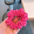 simple folded hair scrunchies hair rope rubber band accessoriespicture19