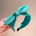 simple solid color bow rabbit ears hairpin headband wholesalepicture13