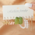 simple butterfly snake shaped inlaid pearl earrings cardboard multipiece setpicture14