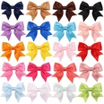 new childrens bow hairpin 20 color candy color cute baby duckbill clippicture12