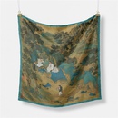 53 cm nouveau style rtro style chinois peinture petit foulard carr foulard en soiepicture6