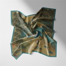53 cm nouveau style rtro style chinois peinture petit foulard carr foulard en soiepicture9