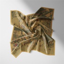 53cm spring new retro chinese painting small scarf small square scarfpicture9