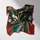 53cm new style Van Gogh oil painting series Ms Besse silk scarf small square scarfpicture9