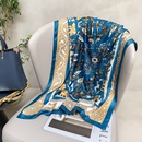 90cm Animal Kingdom Pattern Large Square Scarf Silk Scarf Sunscreen Shawl Wholesalepicture6