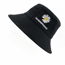 Korean version of daisy embroidery sunscreen fisherman hatpicture9