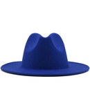 new multicolor wide brim woolen hat jazz hatpicture9