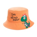 Dinosaur cartoon childrens boys and girls sunshade hatpicture10